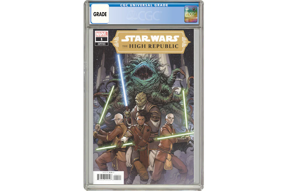 Marvel Star Wars The High Republic (2021 Marvel) #1B Comic Book CGC Graded