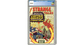 Marvel Strange Tales #114 (Captain America Key Issue) Comic Book CGC Graded