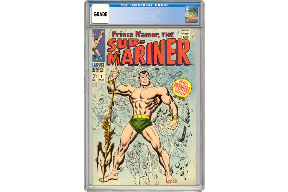 Marvel Sub-Mariner #1 Comic Book CGC Graded