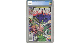 Marvel Super Heroes Secret Wars #6 Comic Book CGC Graded