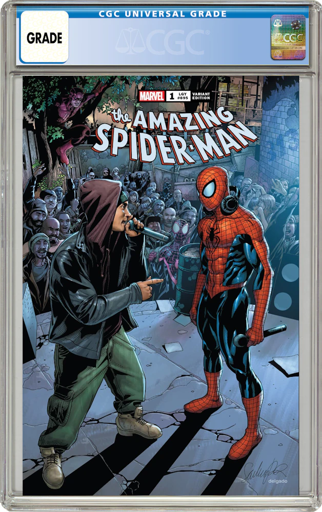 Marvel The Amazing Spider-Man (2022) #1 Eminem Variant Comic Book CGC  Graded - US