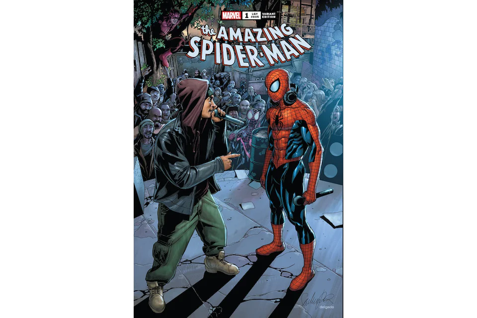 Marvel The Amazing Spider-Man (2022) #1 Eminem Variant Comic Book