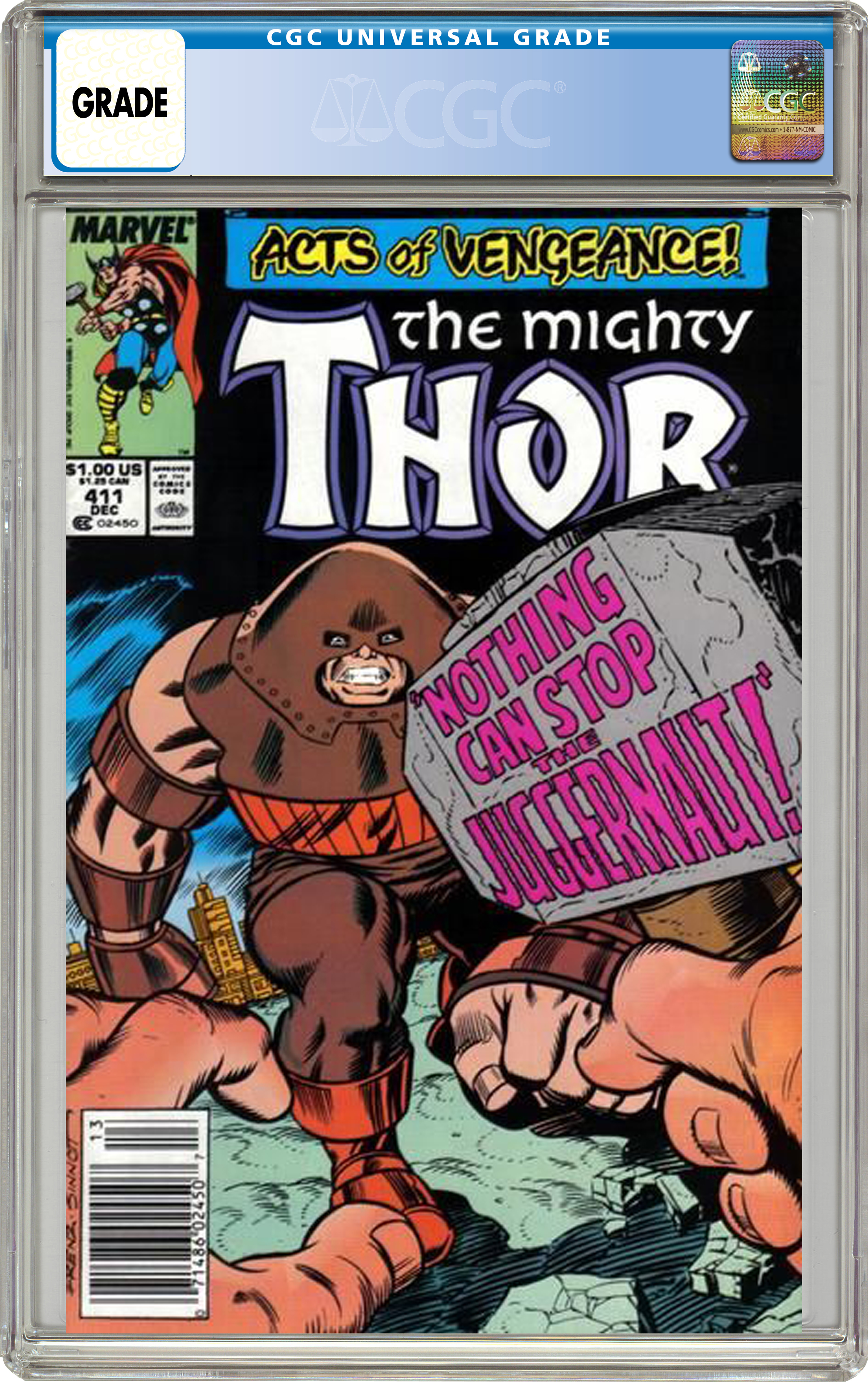 Marvel Thor (1962 Marvel 1st Series Journey Into Mystery) #411 