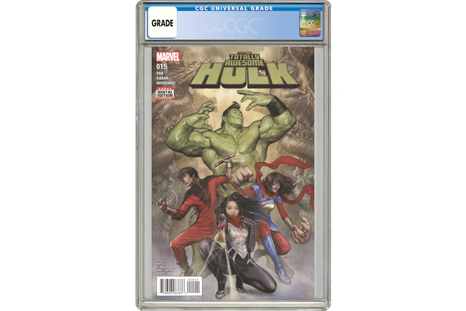 Marvel Totally Awesome Hulk (2016 Marvel) #15A Comic Book CGC Graded