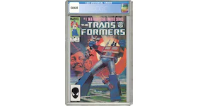 Marvel Transformers #1 Comic Book CGC Graded