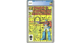 Marvel Transformers Universe (1986) #2 Comic Book CGC Graded