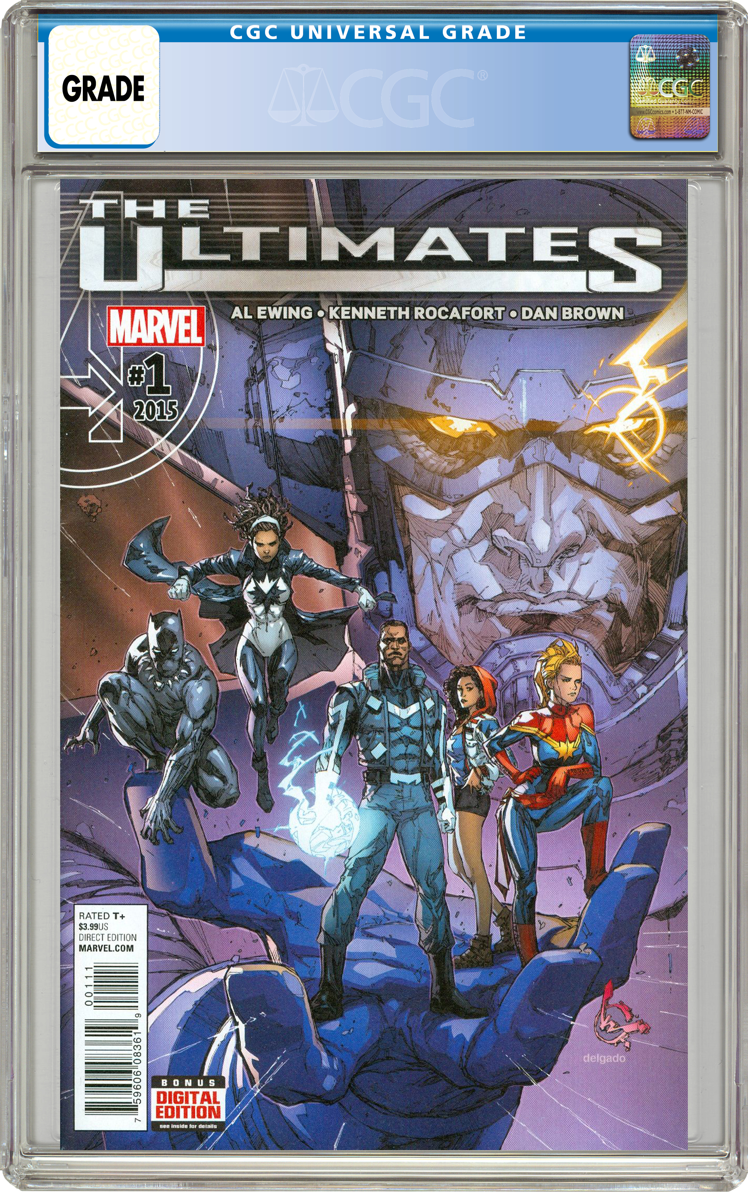 Marvel Ultimates (2015 Marvel) #1A Comic Book CGC Graded - US