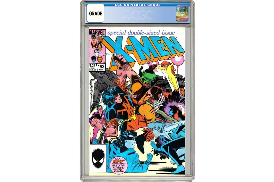 Marvel Uncanny X-Men #193 Comic Book CGC Graded