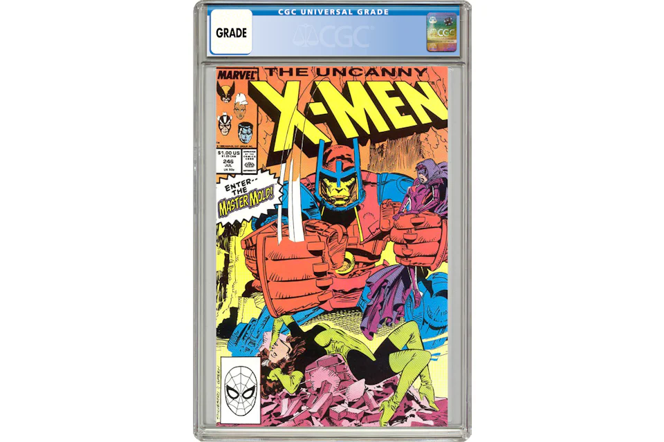 Marvel Uncanny X-Men (1963 1st Series) #246 Comic Book CGC Graded - MX