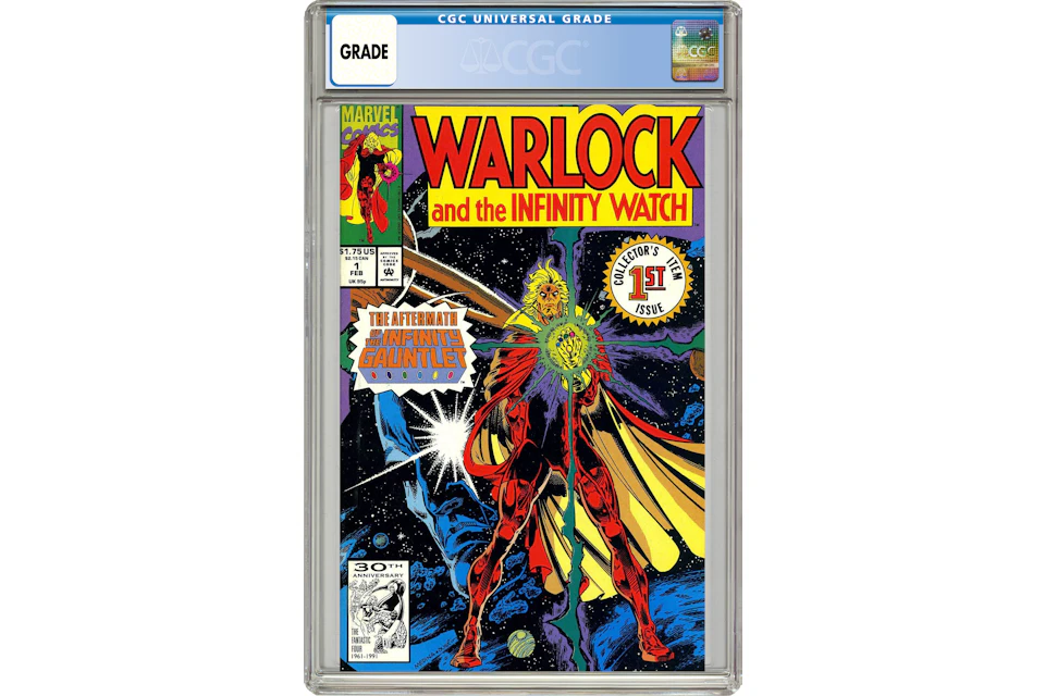 Marvel Warlock and the Infinity Watch (1992) #1 Comic Book CGC Graded - ES