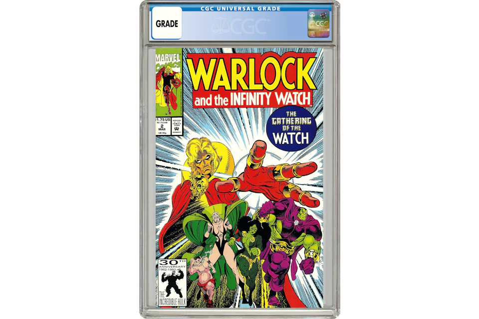 Marvel Warlock and the Infinity Watch (1992) #2 Comic Book CGC Graded - JP