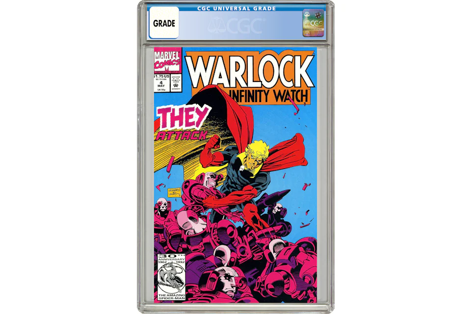 Marvel Warlock and the Infinity Watch (1992) #4 Comic Book CGC Graded - US