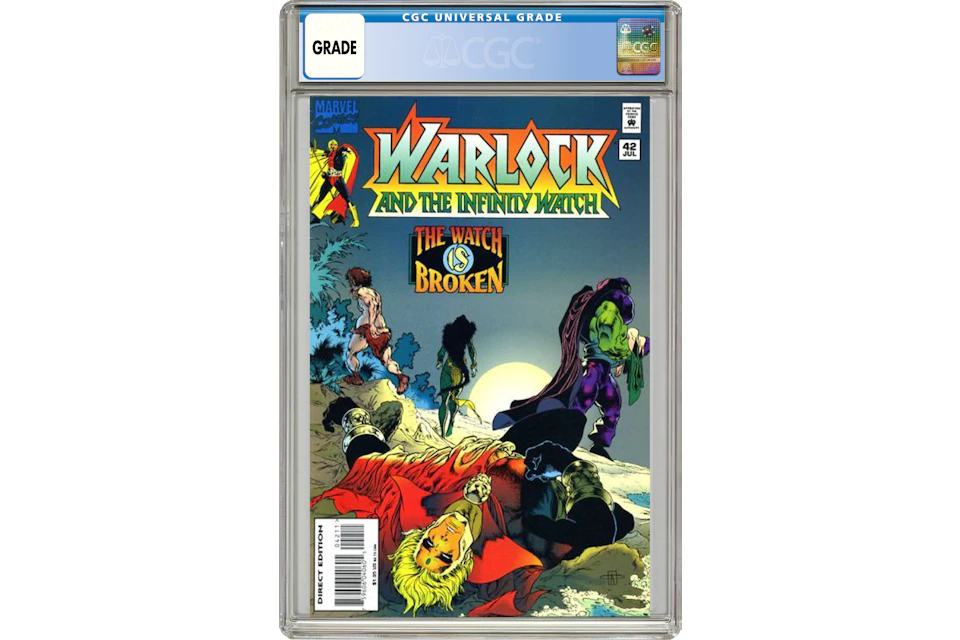 Marvel Warlock and the Infinity Watch (1992) #42 Comic Book CGC Graded - CN