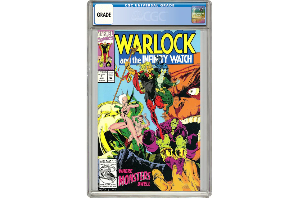 Marvel Warlock and the Infinity Watch (1992) #7 Comic Book CGC Graded - JP