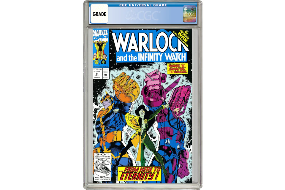 Marvel Warlock and the Infinity Watch (1992) #9 Comic Book CGC Graded - US