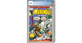 Marvel Werewolf by Night #32 (1st App. of Moon Knight) Comic Book CGC Graded