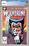 Marvel Wolverine #1- Limited Series Comic Book CGC Graded