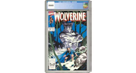 Marvel Wolverine (1988 1st Series) #25 Comic Book CGC Graded