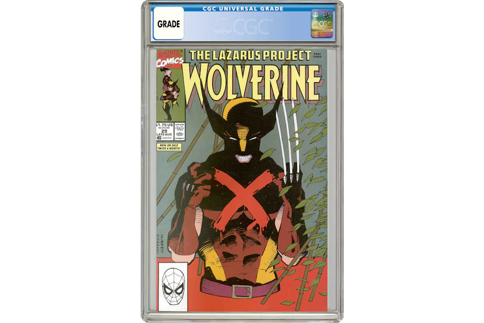 Marvel Wolverine (1988 1st Series) #29 Comic Book CGC Graded