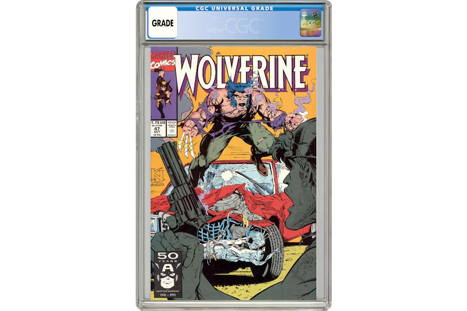Marvel Wolverine (1988 1st Series) #47 Comic Book CGC Graded