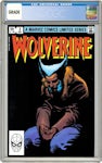 Marvel Wolverine #3 - Limited Series Comic Book CGC Graded