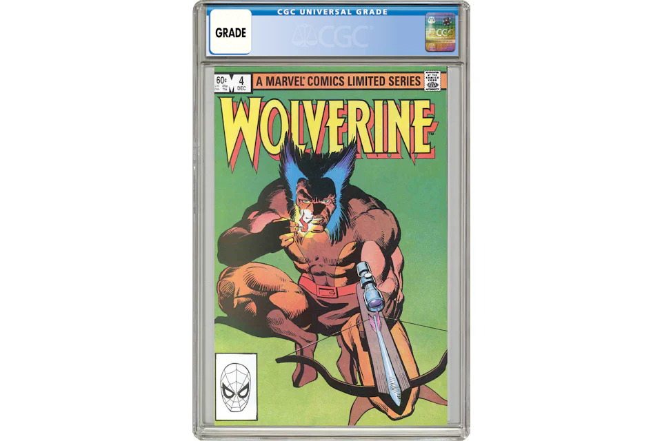 Marvel Wolverine #4 Limited Series Comic Book CGC Graded