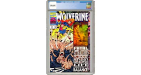 Marvel Wolverine #75 Comic Book CGC Graded