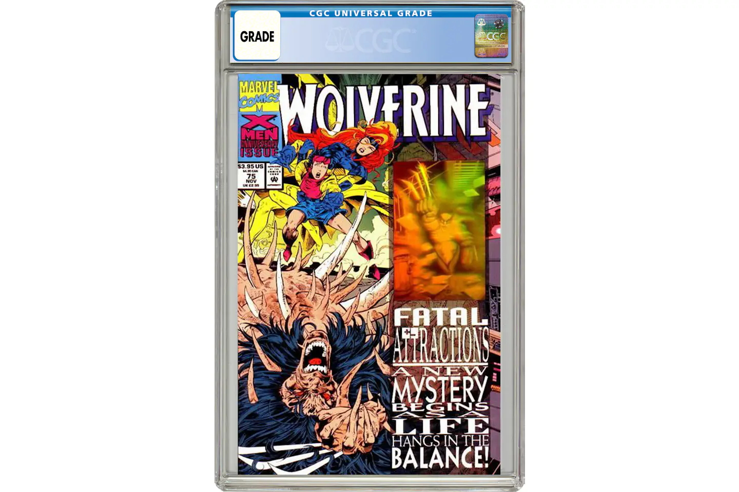 Marvel Wolverine #75 Comic Book CGC Graded - CN