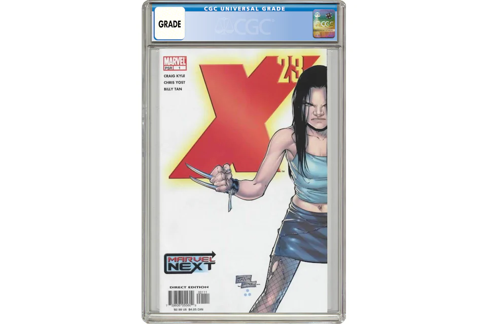 Marvel X-23 (2005 1st Series) #1A Comic Book CGC Graded - US
