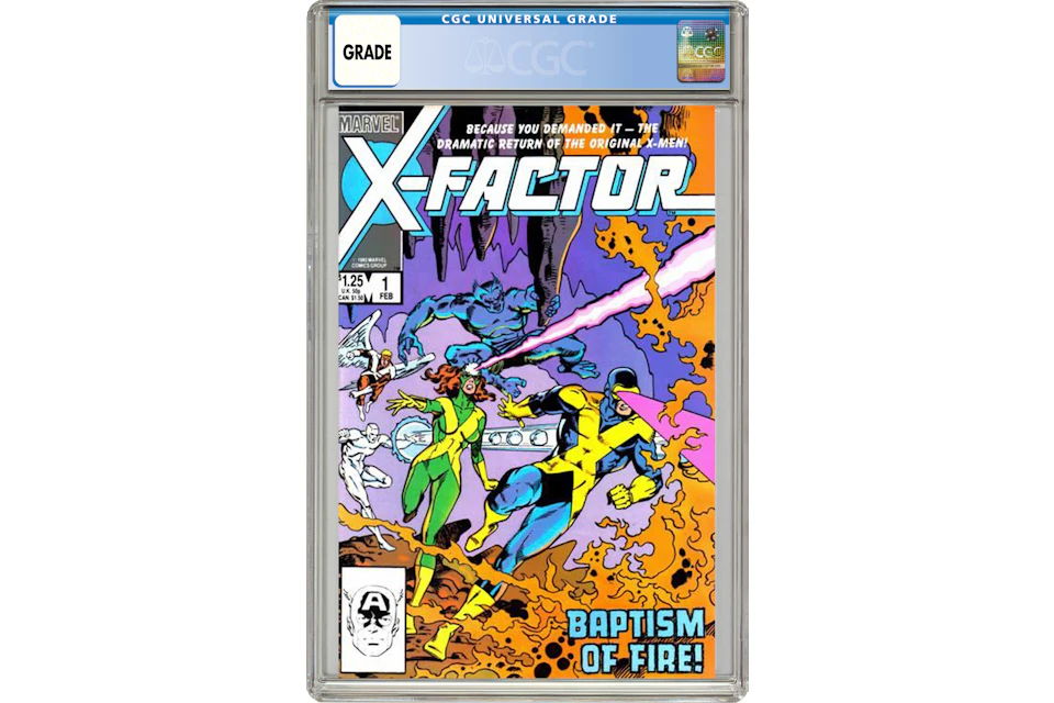 Marvel X-Factor #1 Comic Book CGC Graded