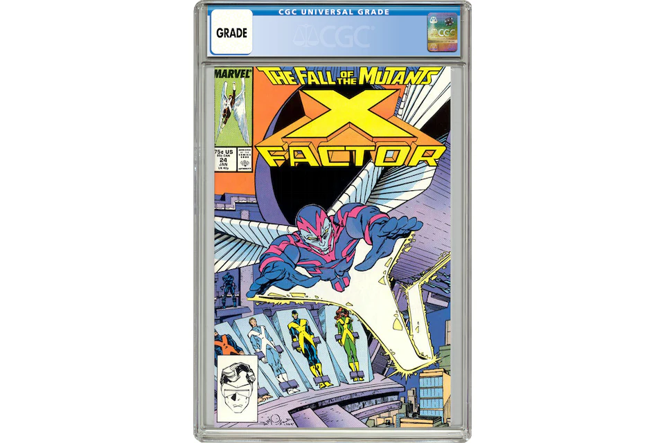 Marvel X-Factor #24 (1st App. of Archangel) Comic Book CGC Graded