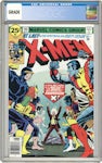 Marvel X-Men #100 (Old vs New Team) Comic Book CGC Graded