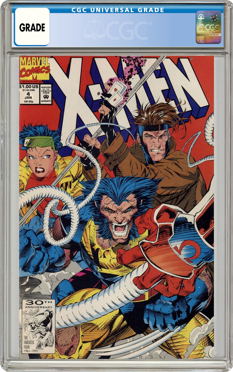 Marvel X Men 4 1st App. of Omega Red Comic Book CGC Graded US