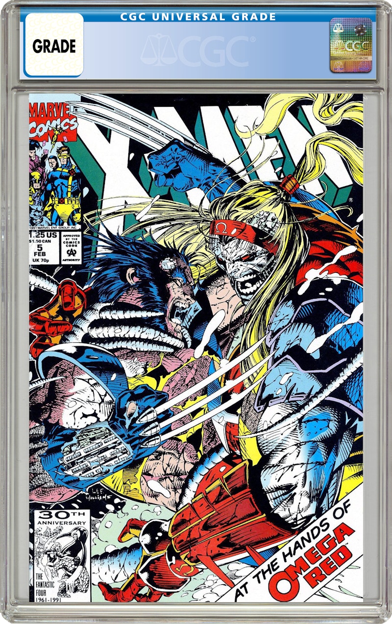 Marvel XMen 5 (1st App. of Maverick) Comic Book CGC Graded US