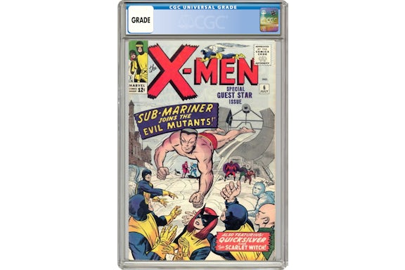 Marvel X-Men #6- Sub-Mariner App Comic Book CGC Graded
