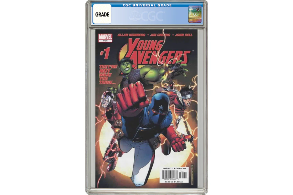 Marvel Young Avengers #1 Comic Book CGC Graded - KR
