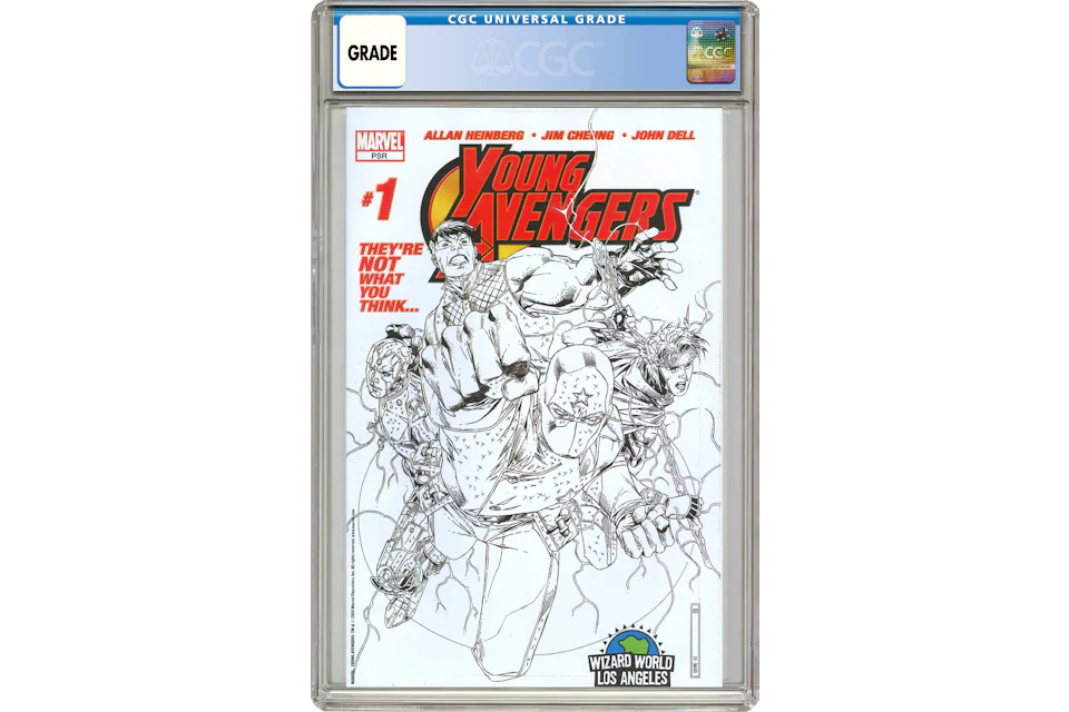 Marvel Young Avengers (2005) #1WW.LA Comic Book CGC Graded - US