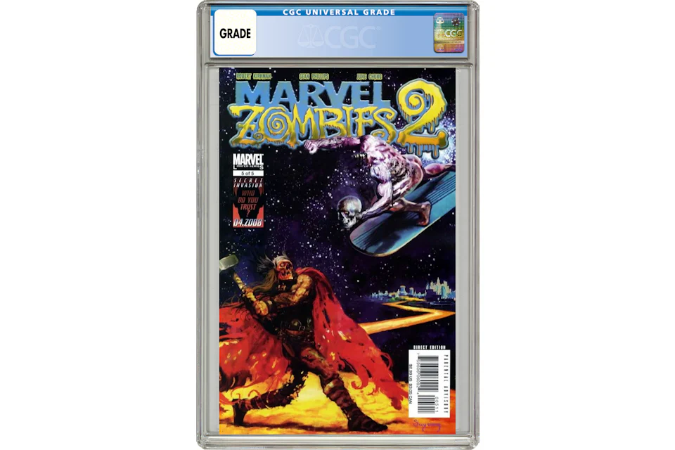 Marvel Zombies #2 (2007) #5 Comic Book CGC Graded - KR