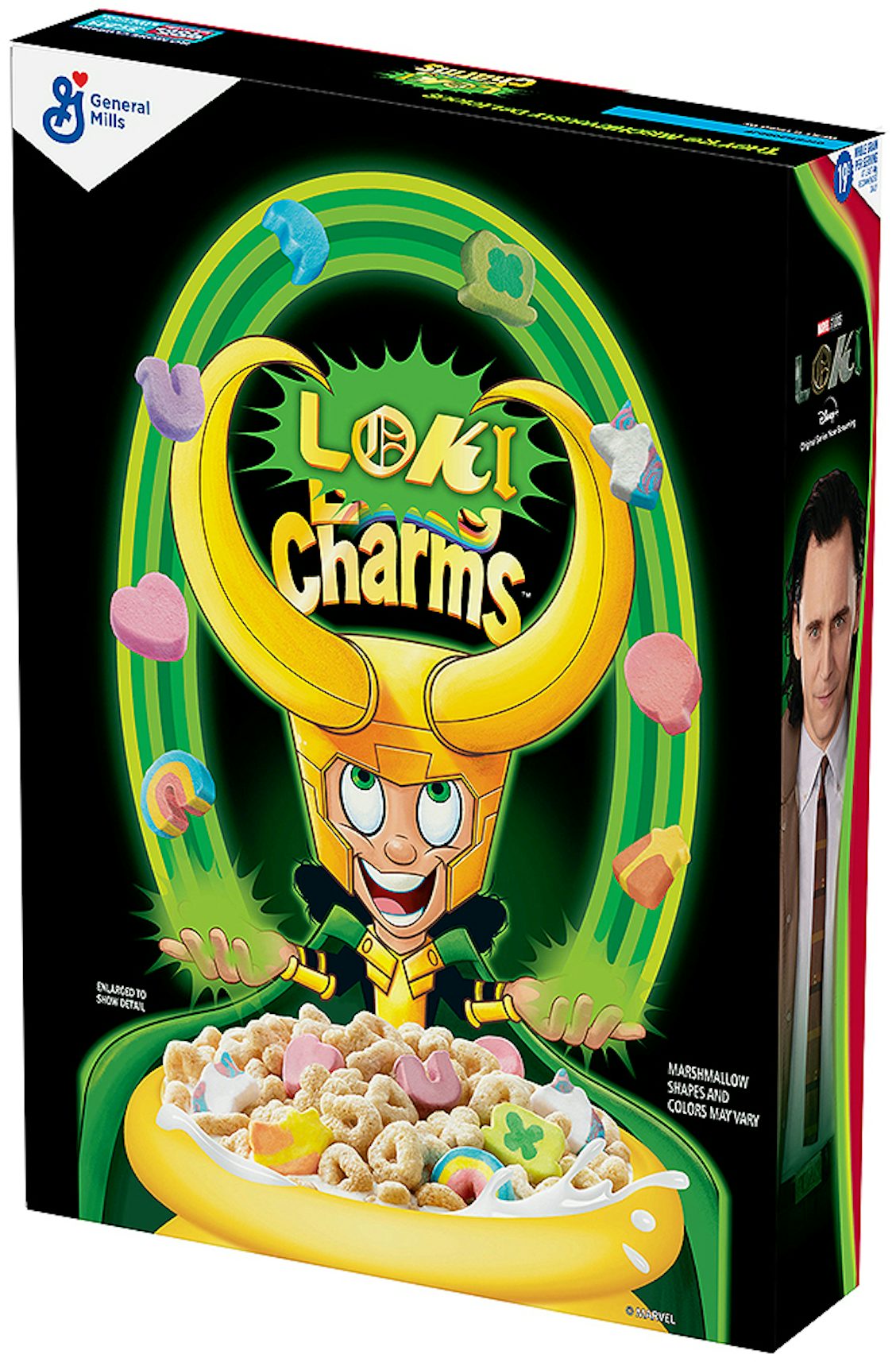 Marvel x Lucky Charms Loki Charms Cereal (Not Fit For Human Consumption) -  US
