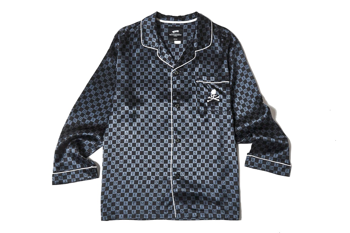 Pre-owned Mastermind X Vans Vault Silk Pajama Shirt Black