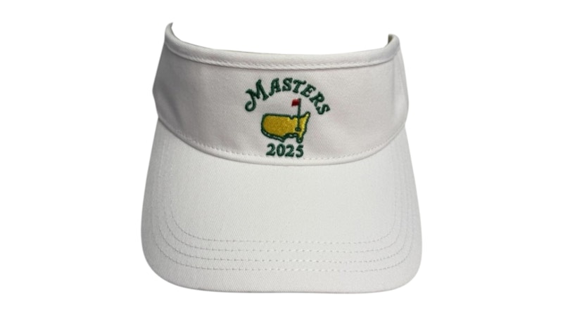 Masters 2025 Low Rider Visor White