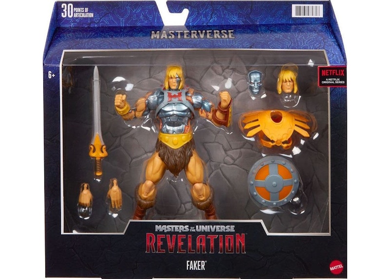 masters of the universe revelation faker action figure