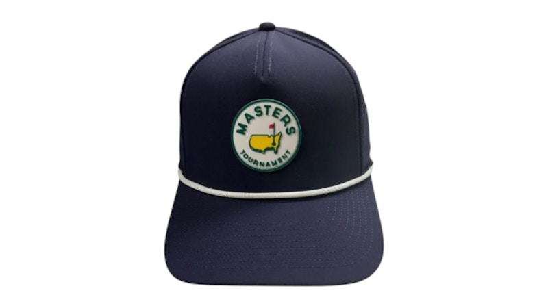 Masters Performance Tech Rubber Patch Rope Hat Navy Blue