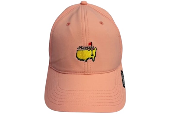 Masters Women's Fit Lightweight Cotton Slouch Cross Stitch Hat Peach Pink