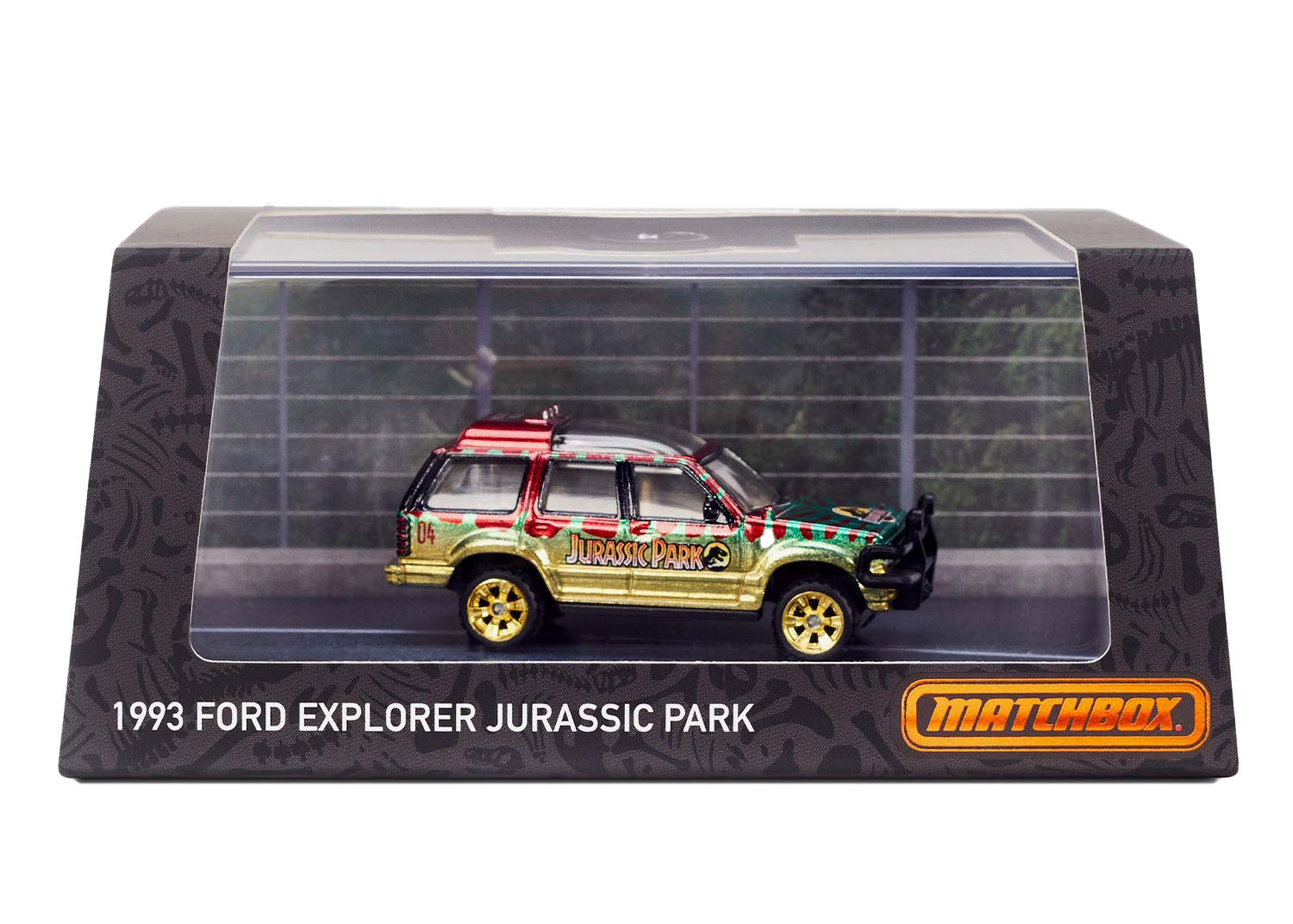 Matchbox 1993 Ford Explorer Jurassic Park - FW22 - GB