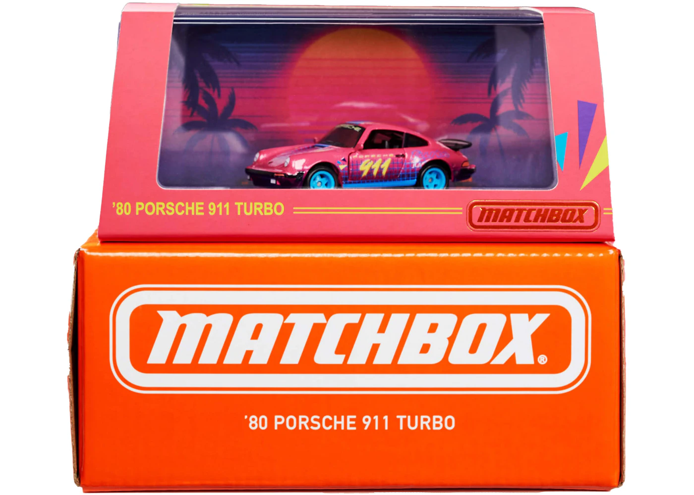 Matchbox 80 Porsche 911 Turbo - US porsche matchbox