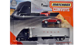 Matchbox Convoys Tesla Semi Truck With Trailer And Model S