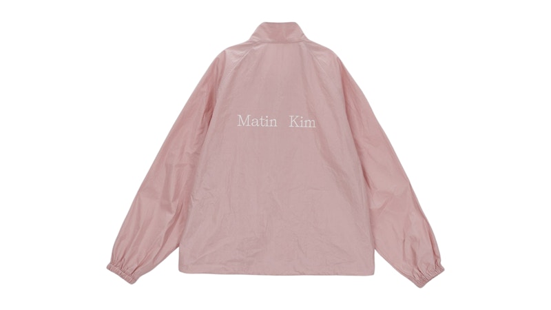 Matin Kim Logo Coating Jacket Pink - SS25 - JP