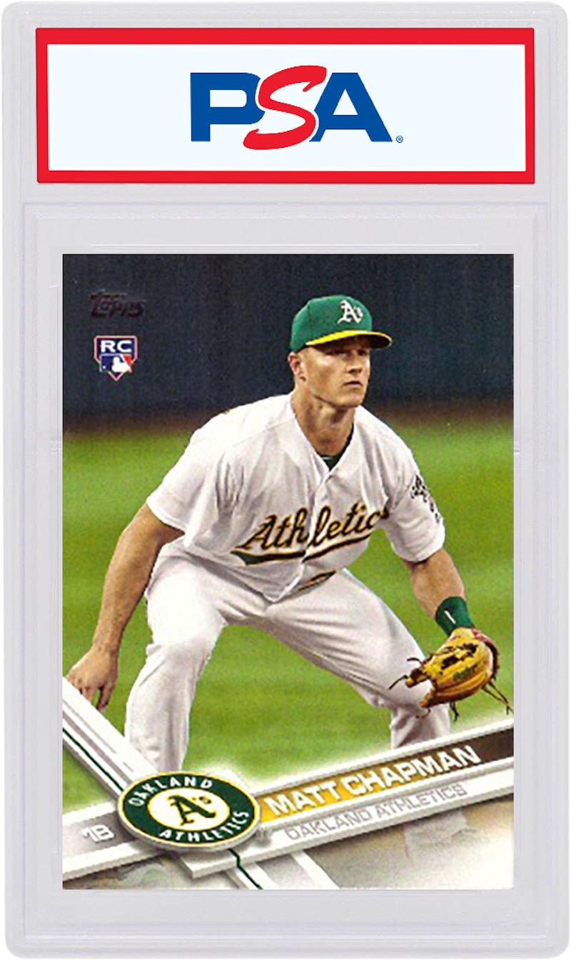Matt Chapman 2017 Topps Update Rookie #US4 (PSA or BGS Graded)