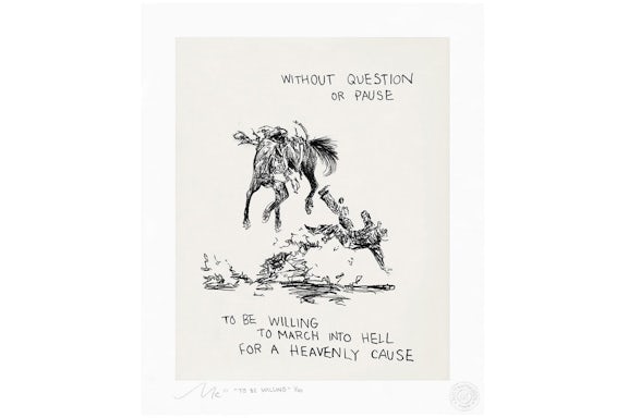 Matt McCormick To Be Willing Print (Signed, Edition of 100)
